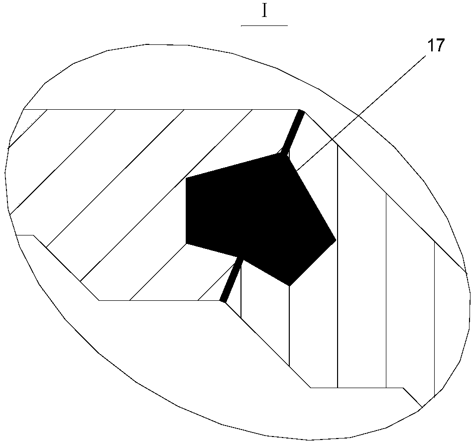 Wind power generating set and tower tube thereof