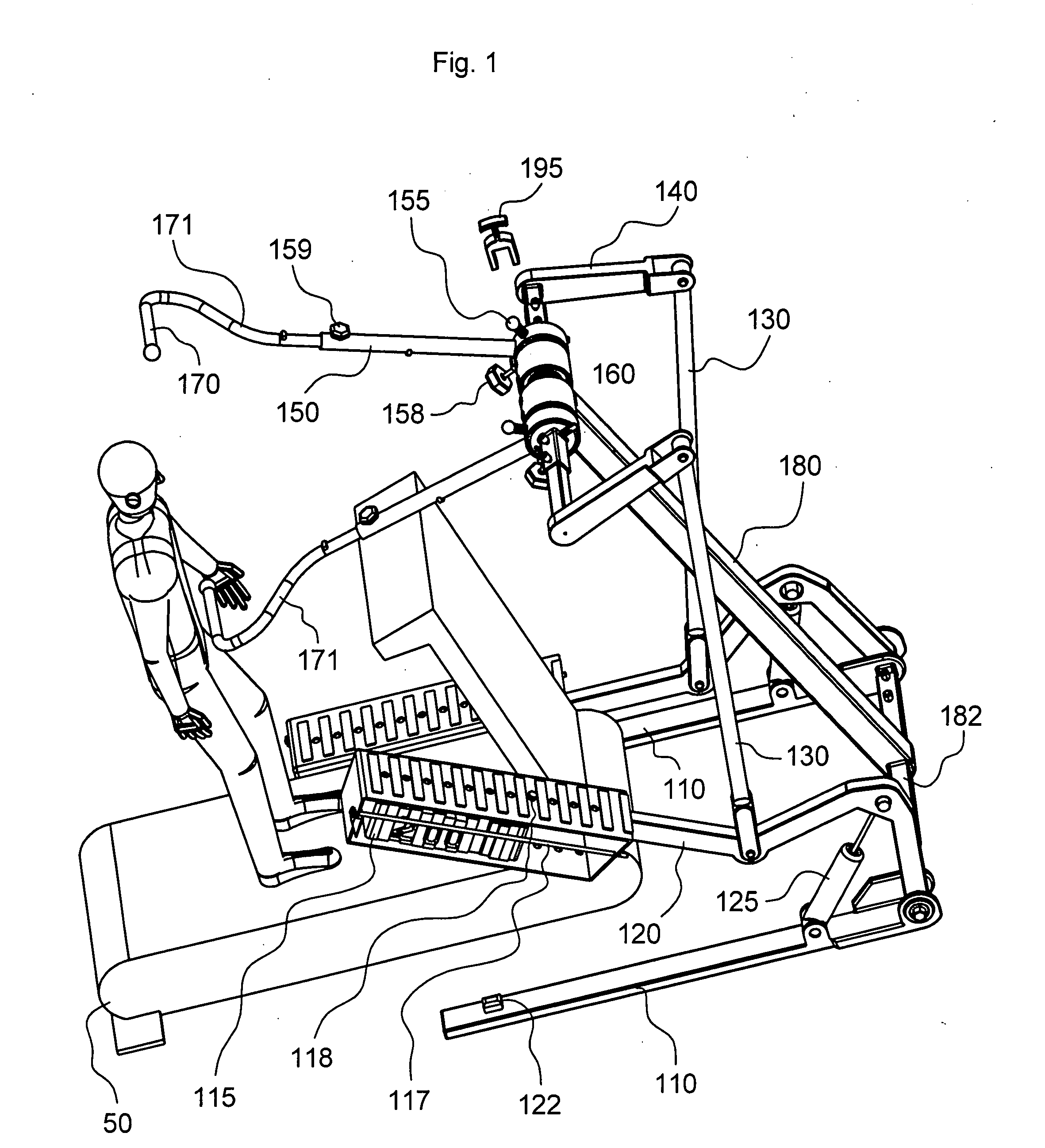 Treadmill apparatus