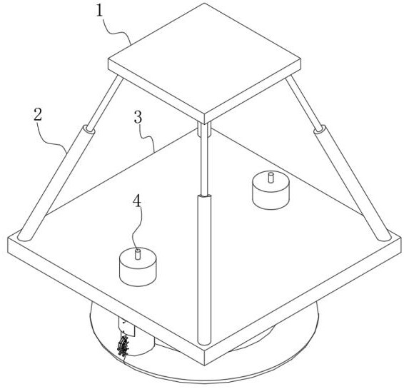 Auxiliary fixing equipment for oil derrick