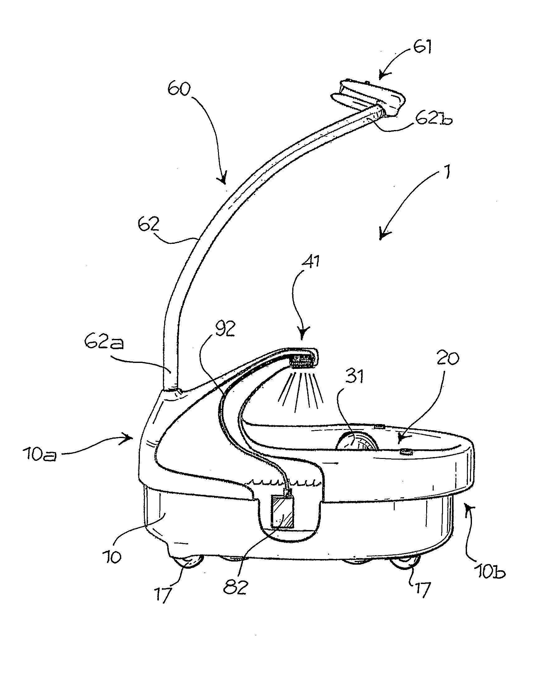 Automatic Apparatus for Washing Feet