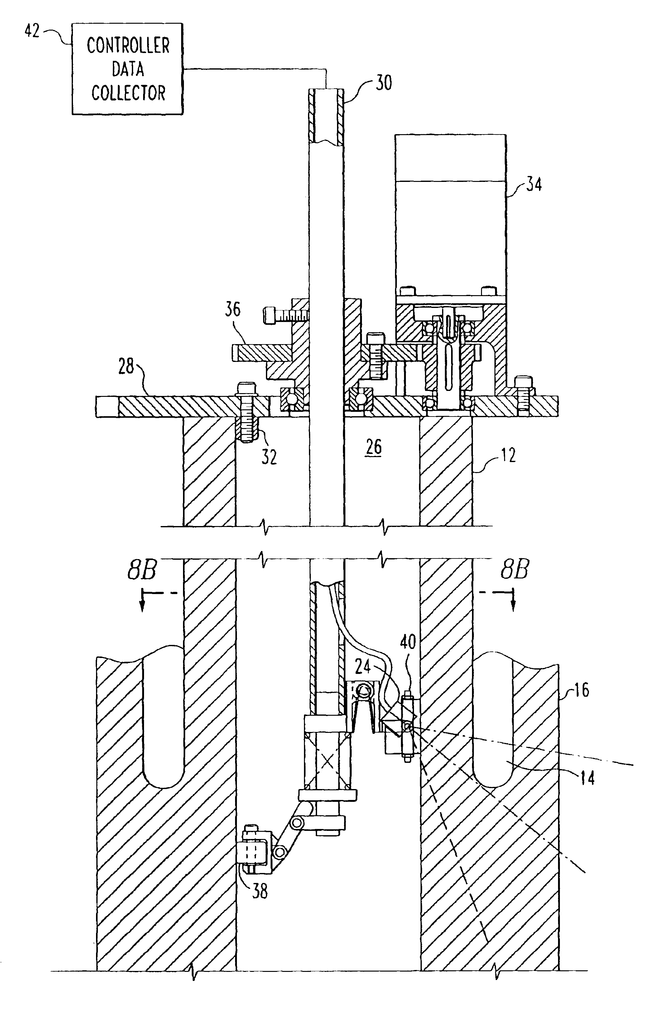 Nondestructive examination of high pressure turbine cylinders