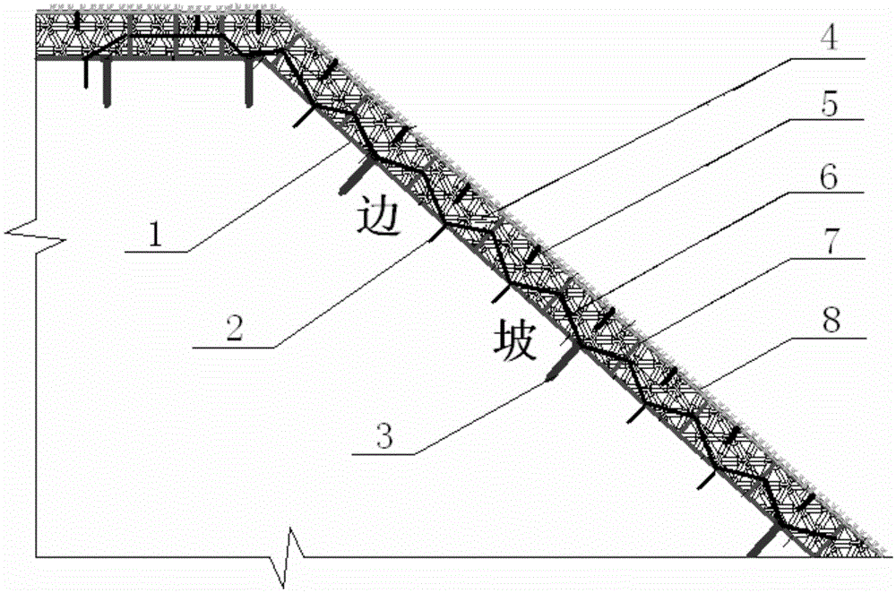 A kind of slope ecological restoration method