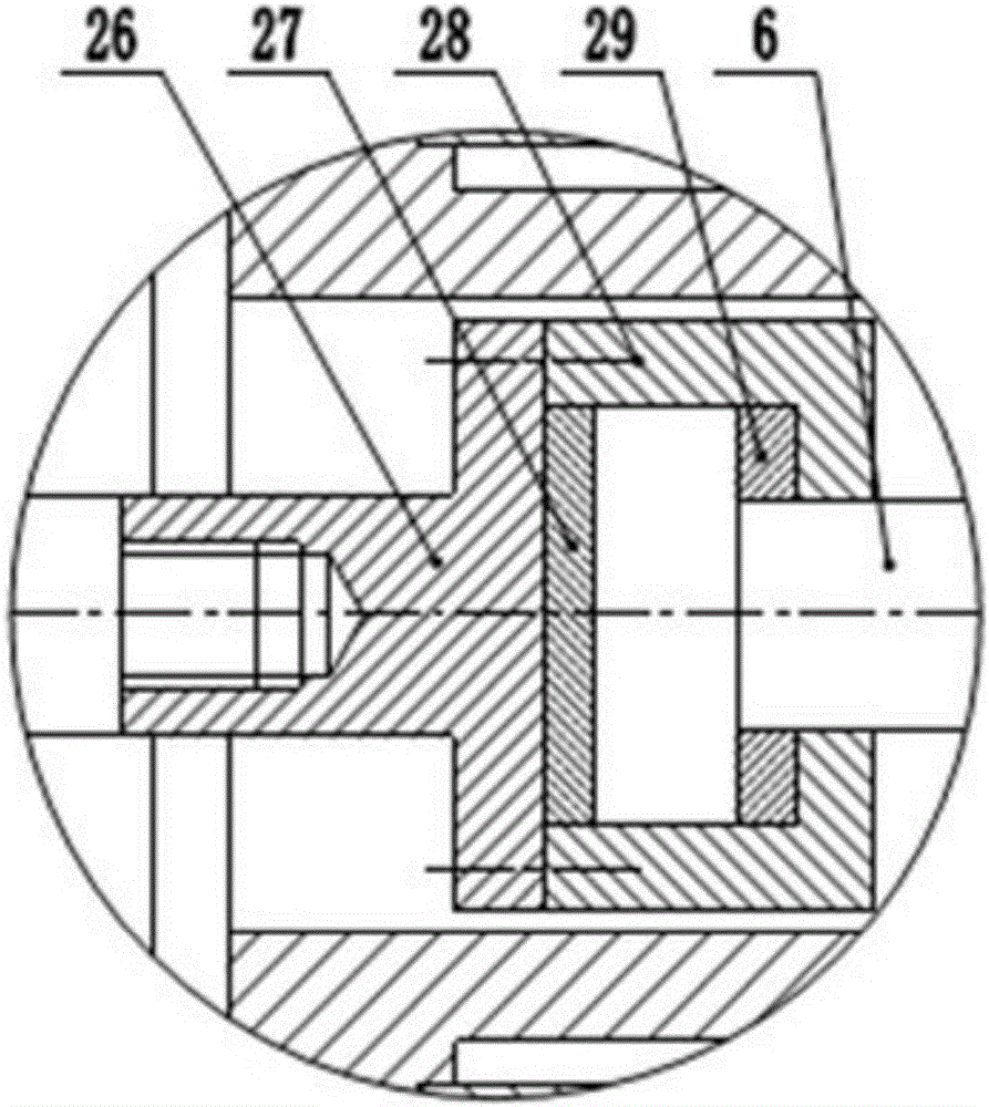 Tensioning clamp for sheet-type part subjected to rotary milling processing