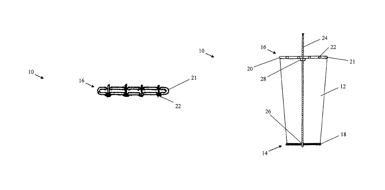 Device for retrieving fish