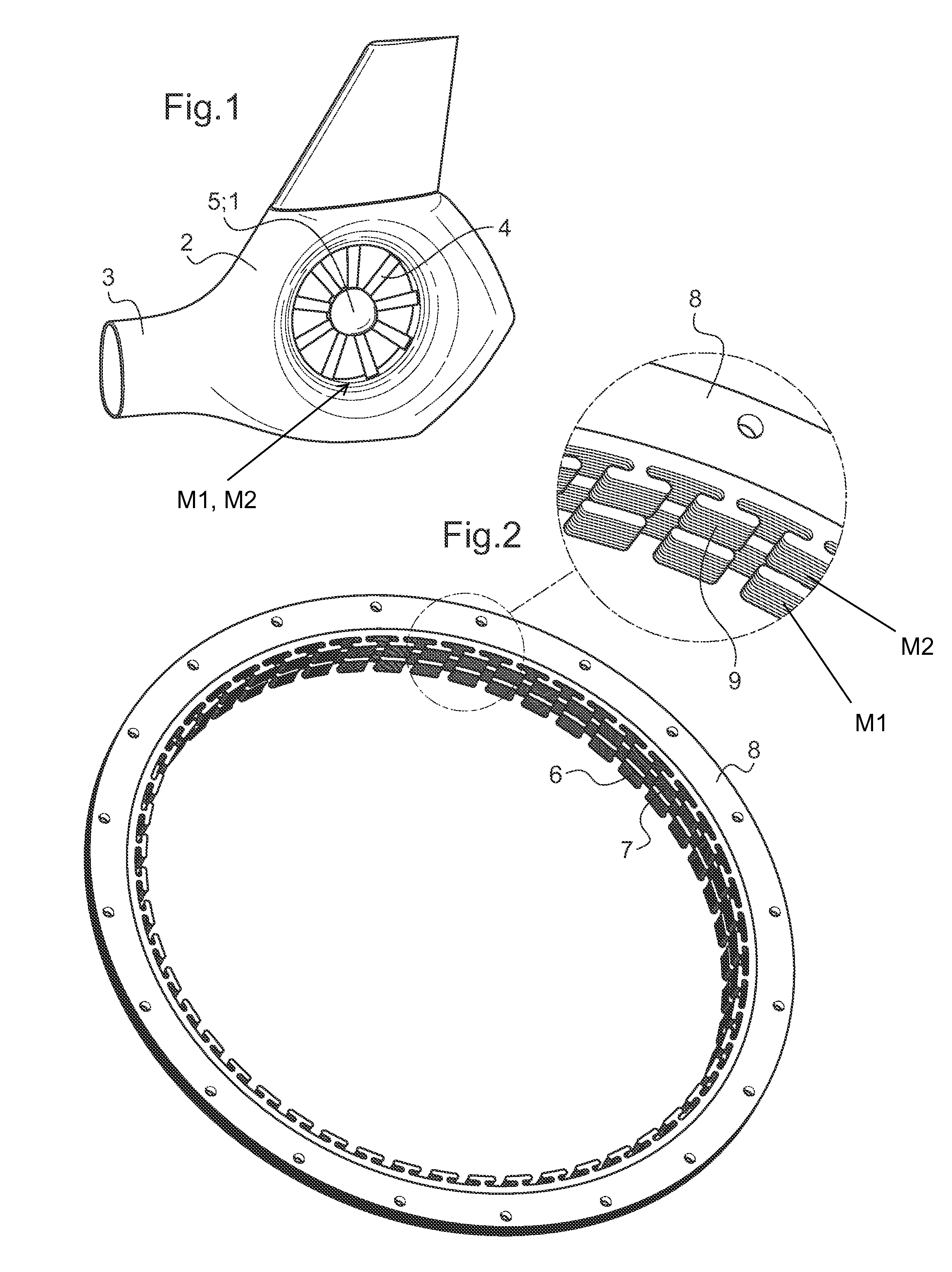 Electrical powered tail rotor of a helicopter