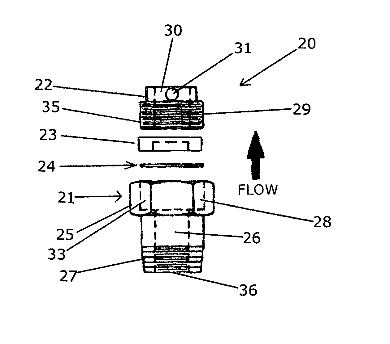 Rupture disc assembly for pneumatic plugs