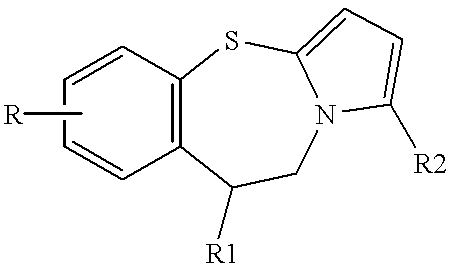 Pyrrolo {2,1-b}{1,3}benzothiazepines with atypical antipsychotic activity