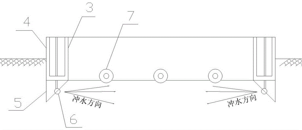 Vertical slurry balance construction device