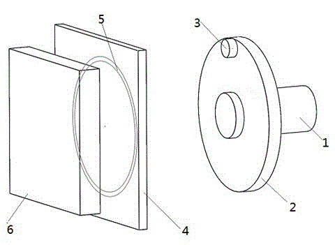 Rotary encoder based on light sensation principle and measuring method thereof