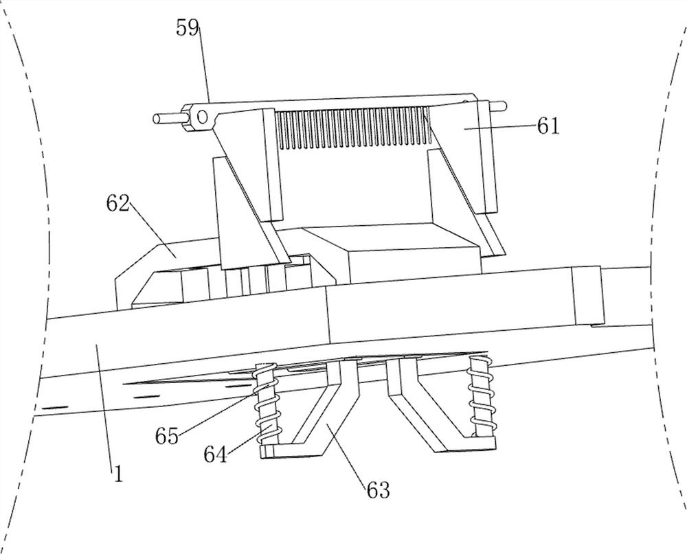 Special-shaped steel pipe machining device for municipal building materials