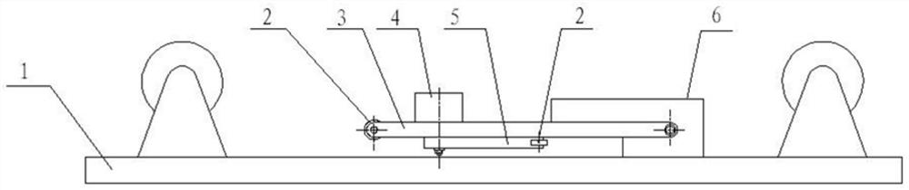 An automatic turning device for an automatic running machine