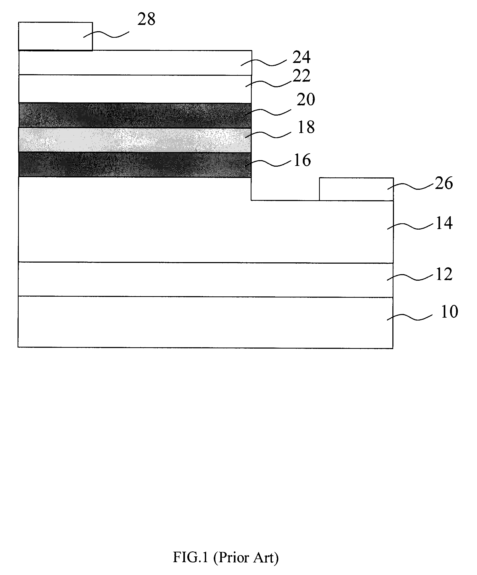 Light emitting diode structure