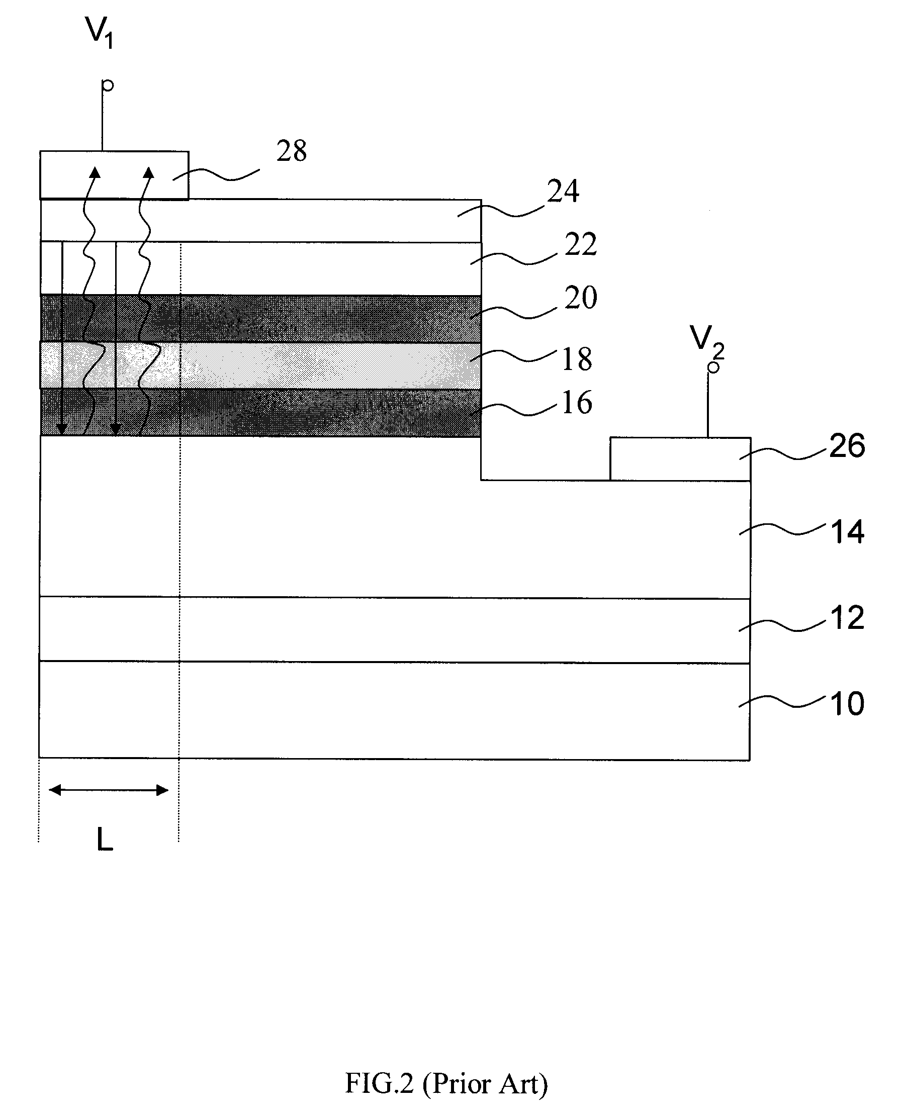 Light emitting diode structure