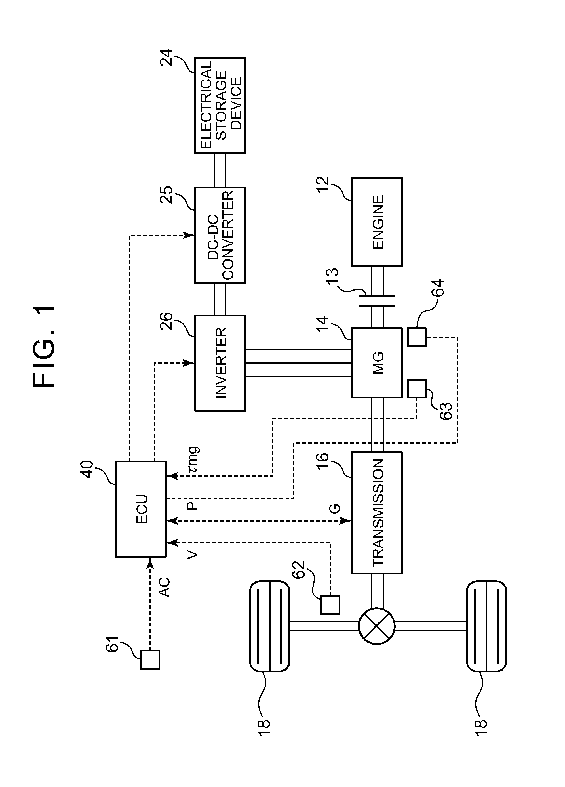 Control device for vehicle