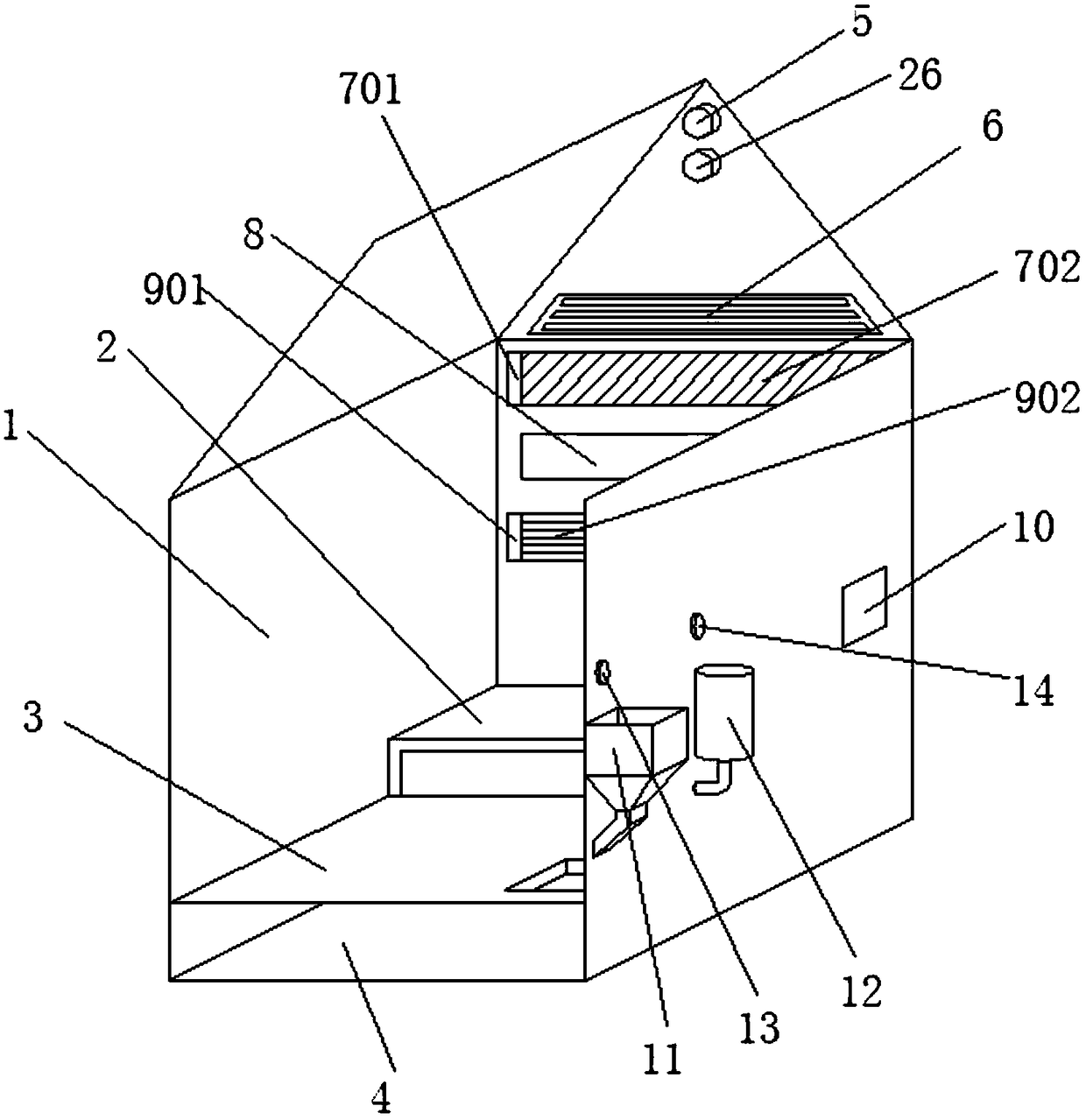 Pet cage which can be controlled remotely