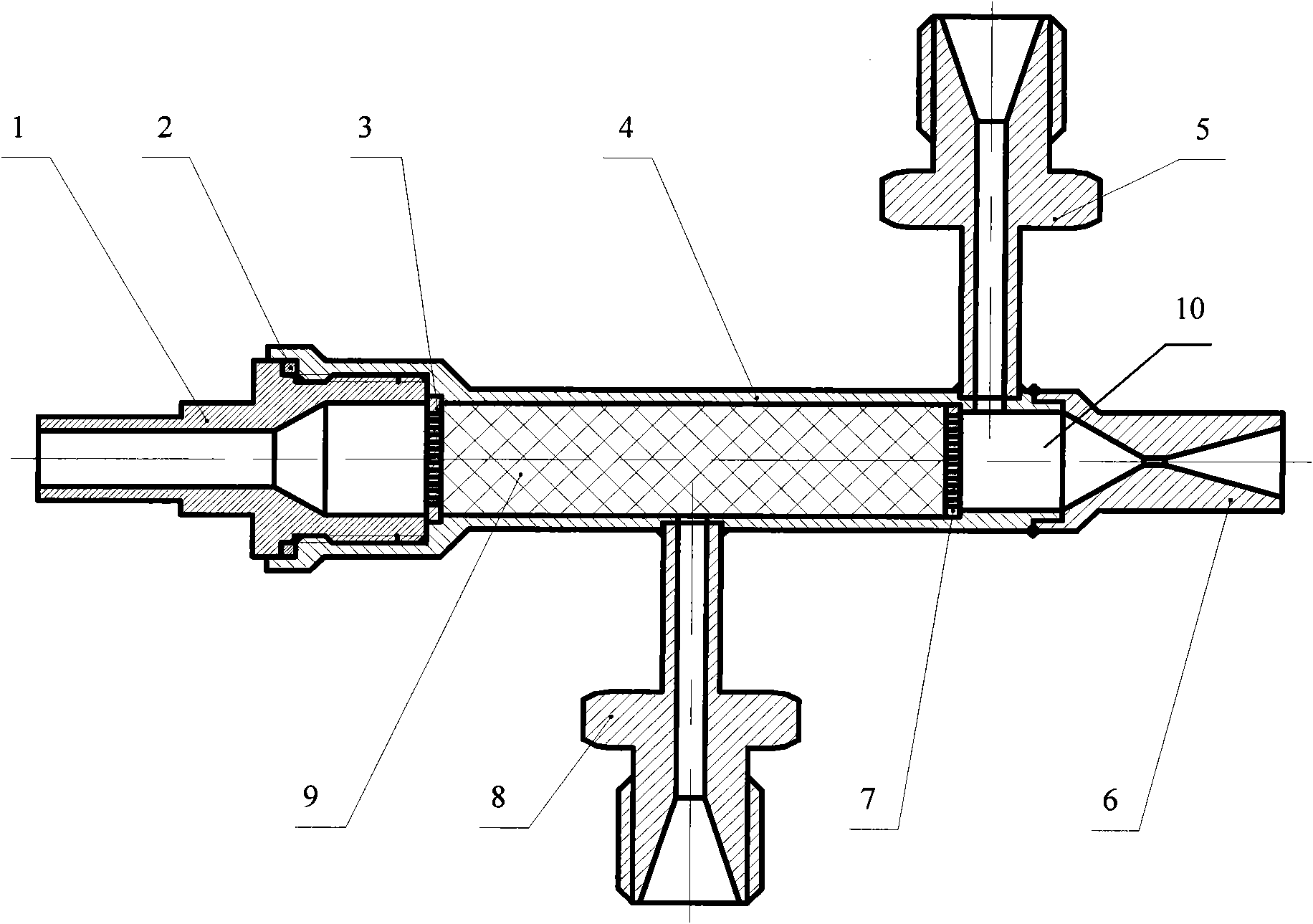 N2O micro thruster experiment device