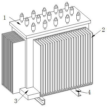 Rural power grid distribution transformer