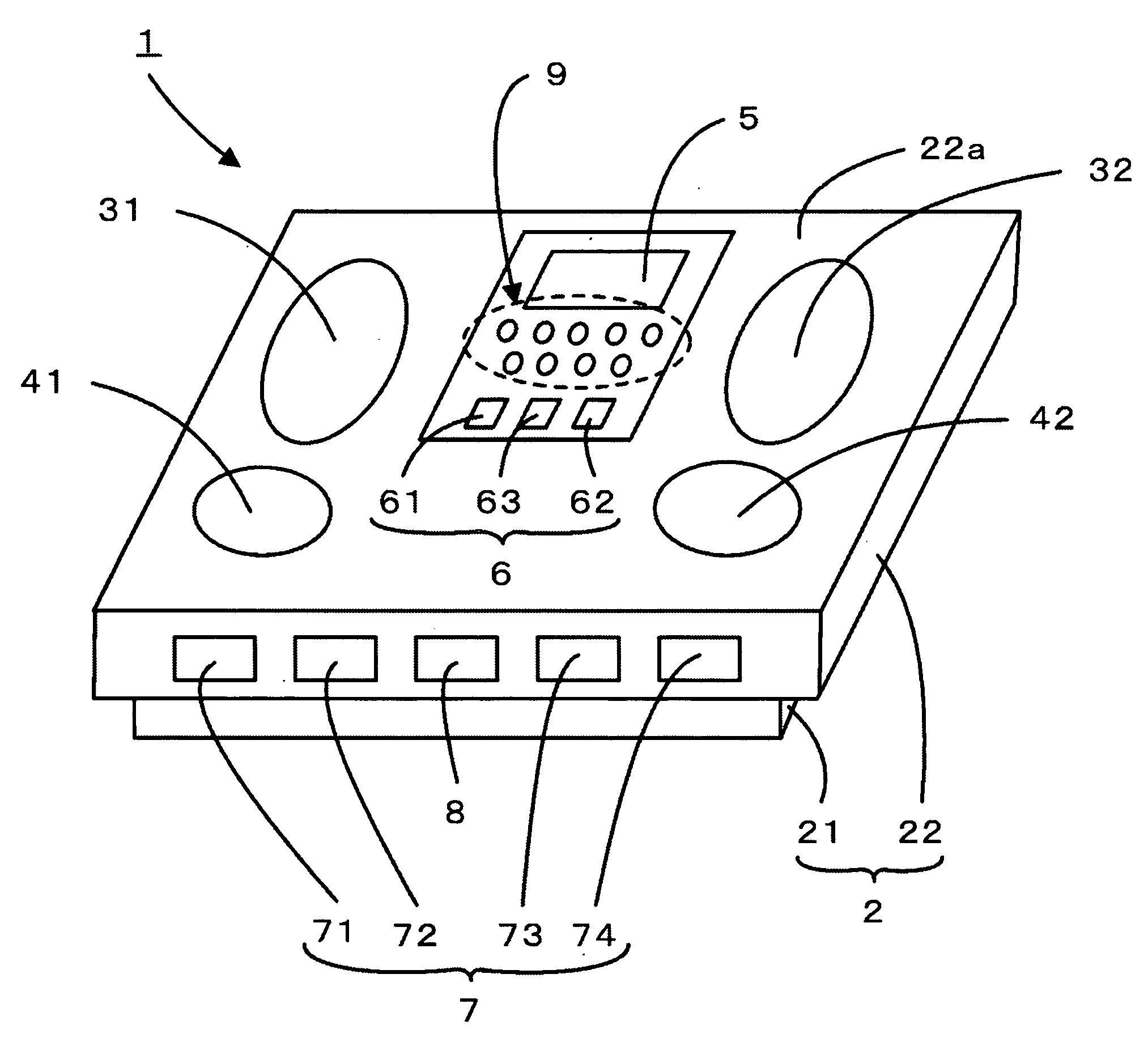 Living body measuring apparatus