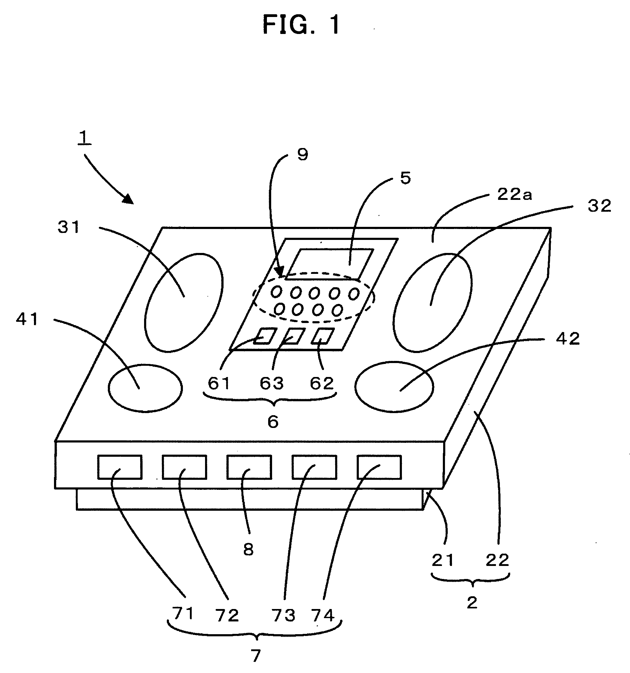 Living body measuring apparatus