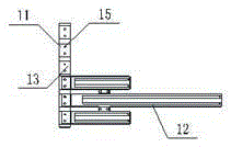 Orthopedics-department knee-joint operative position fixing working table