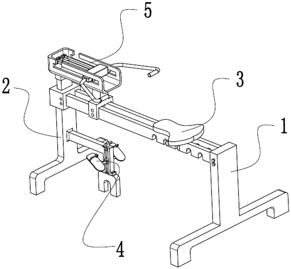 Indoor rowing body-building machine