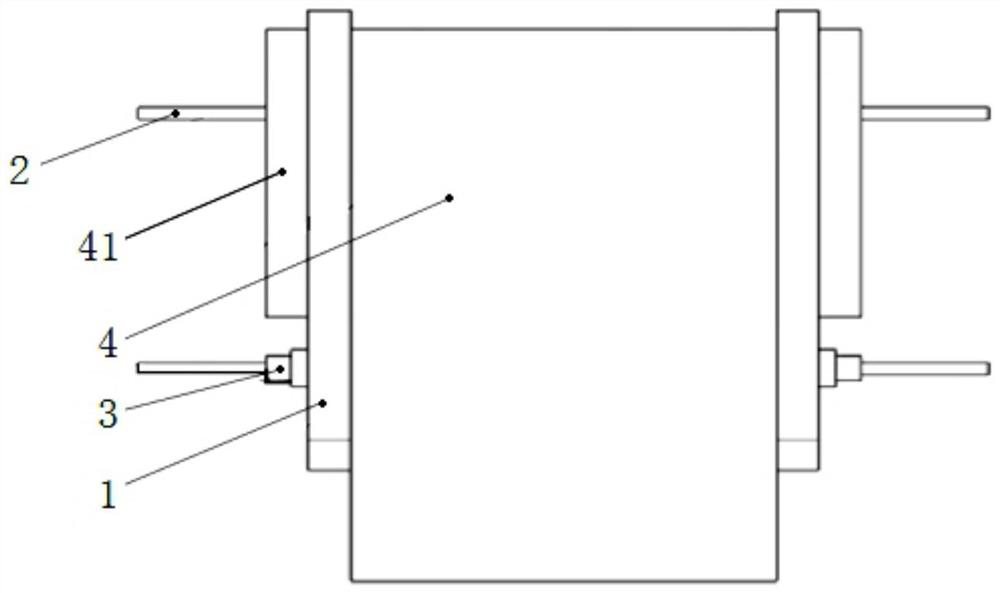 Radio stimulator carrying device of aquatic animal robot and method of radio stimulator carrying device