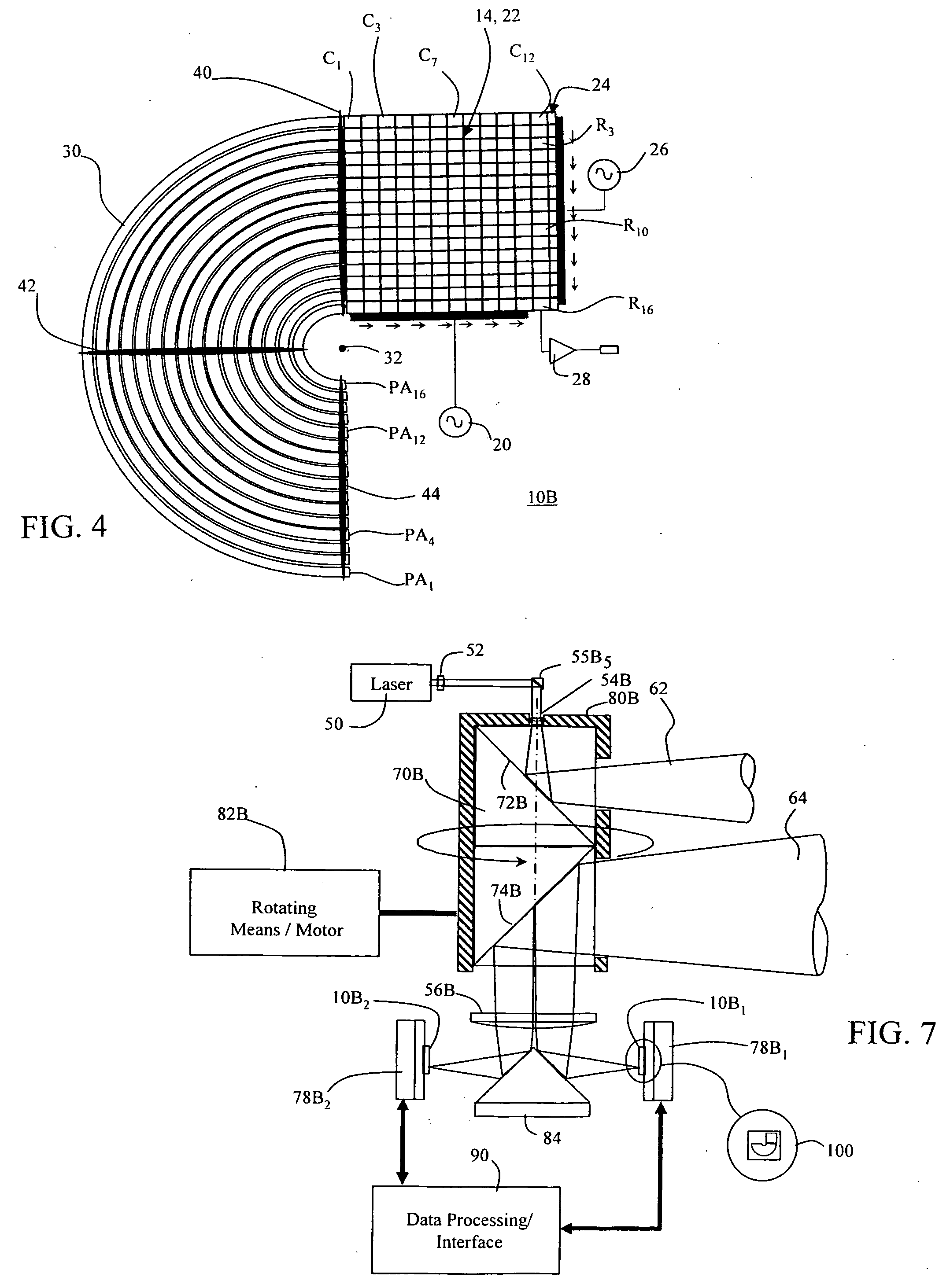 Single axis CCD time gated ladar sensor