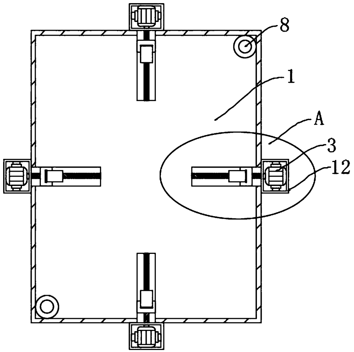 Automobile external contour size measurement system