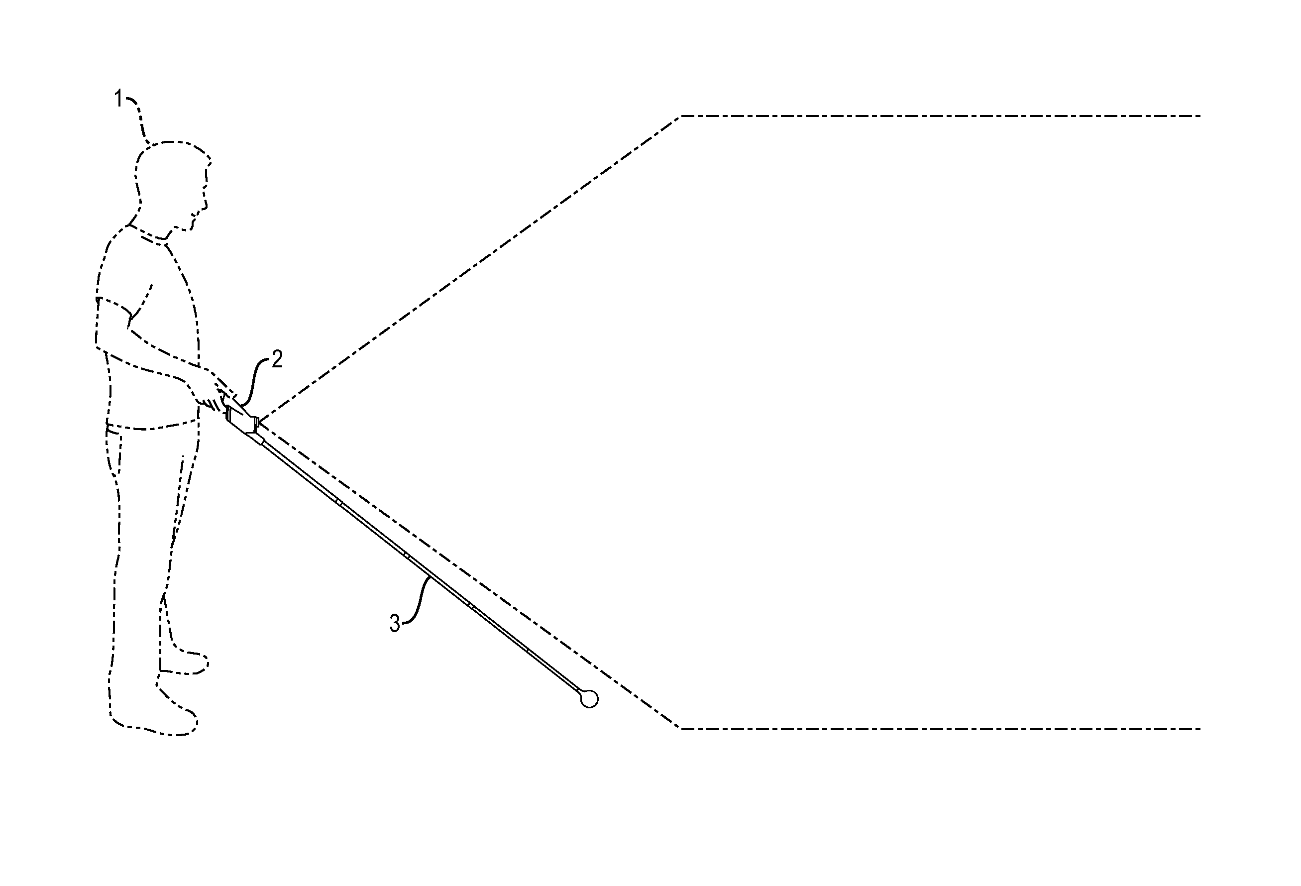 White cane with integrated electronic travel aid using 3D TOF sensor