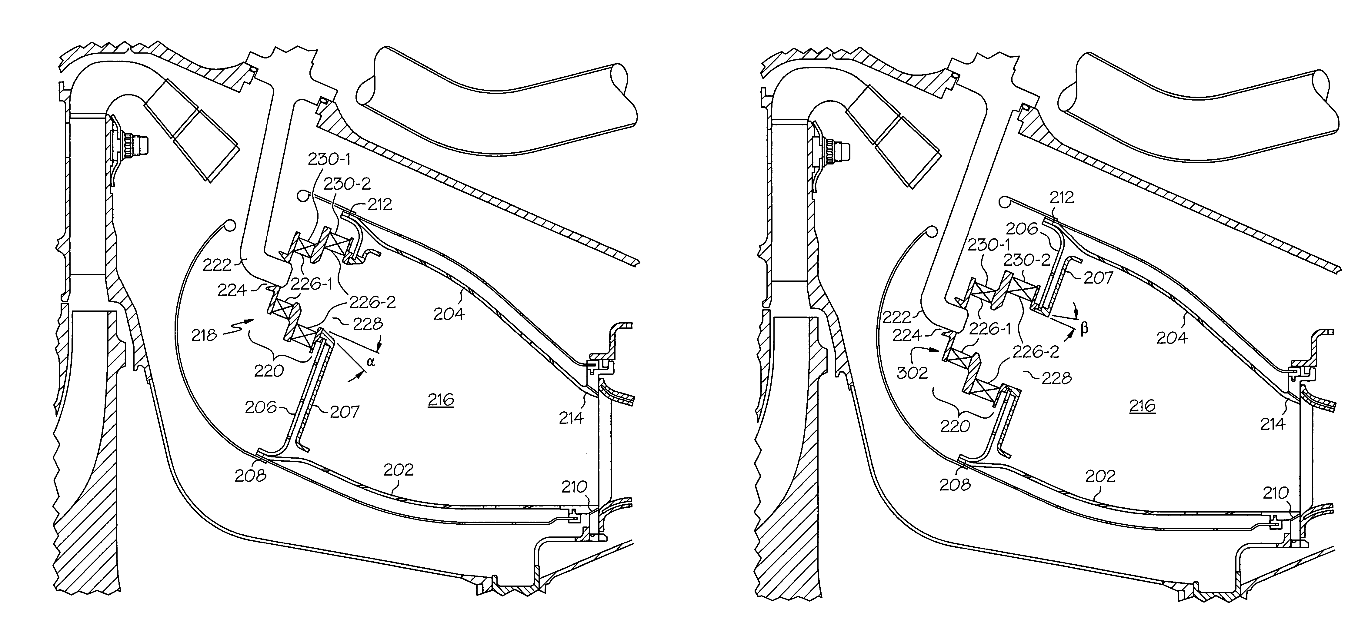 Reduced exhaust emissions gas turbine engine combustor