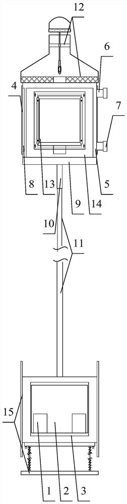 A non-interference geothermal energy gathering device