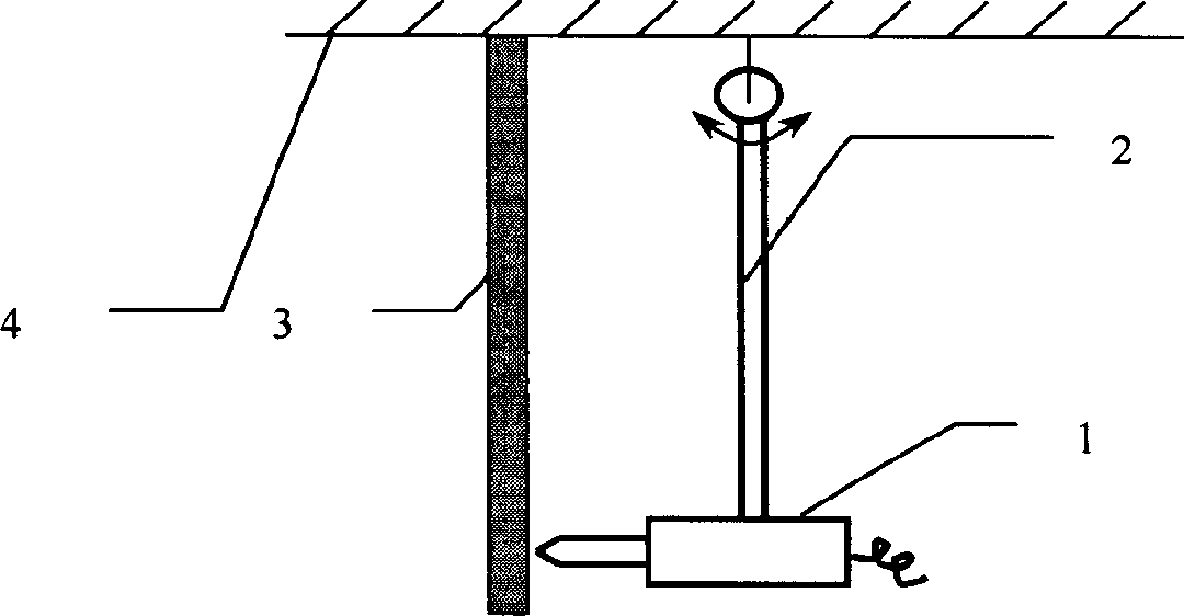 Autoamtic monitor method and device for safety of mining headframe