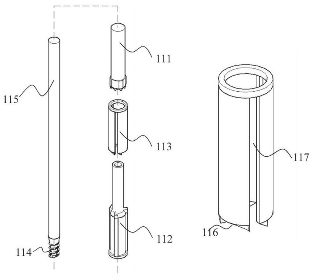 A magnetic chuck device for recording the repair status of steel bridge cracks