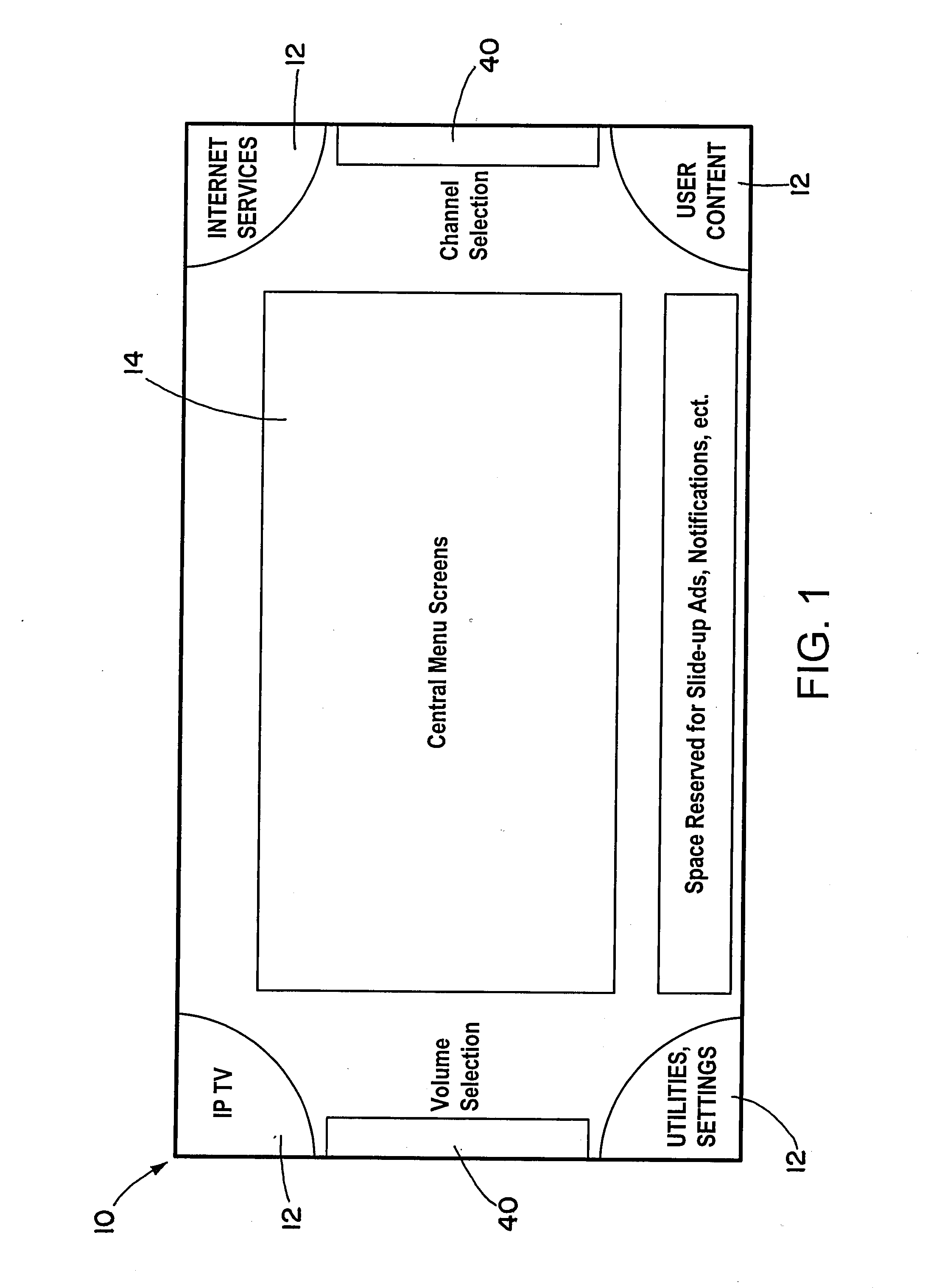 User selection interface for interactive digital television