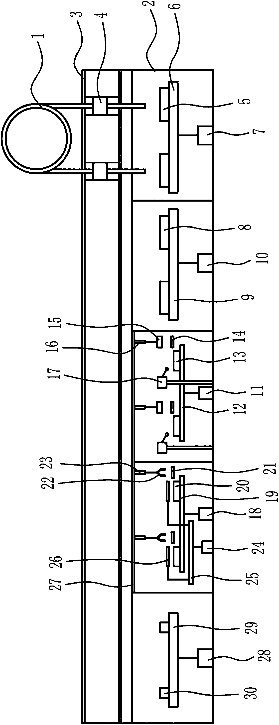 An automatic welding device for cable joints