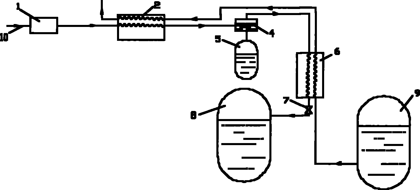 System for producing liquefied natural gas by utilizing liquid nitrogen cold energy