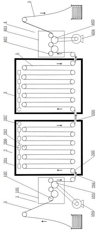 Method for shaping nylon fishing net mesh