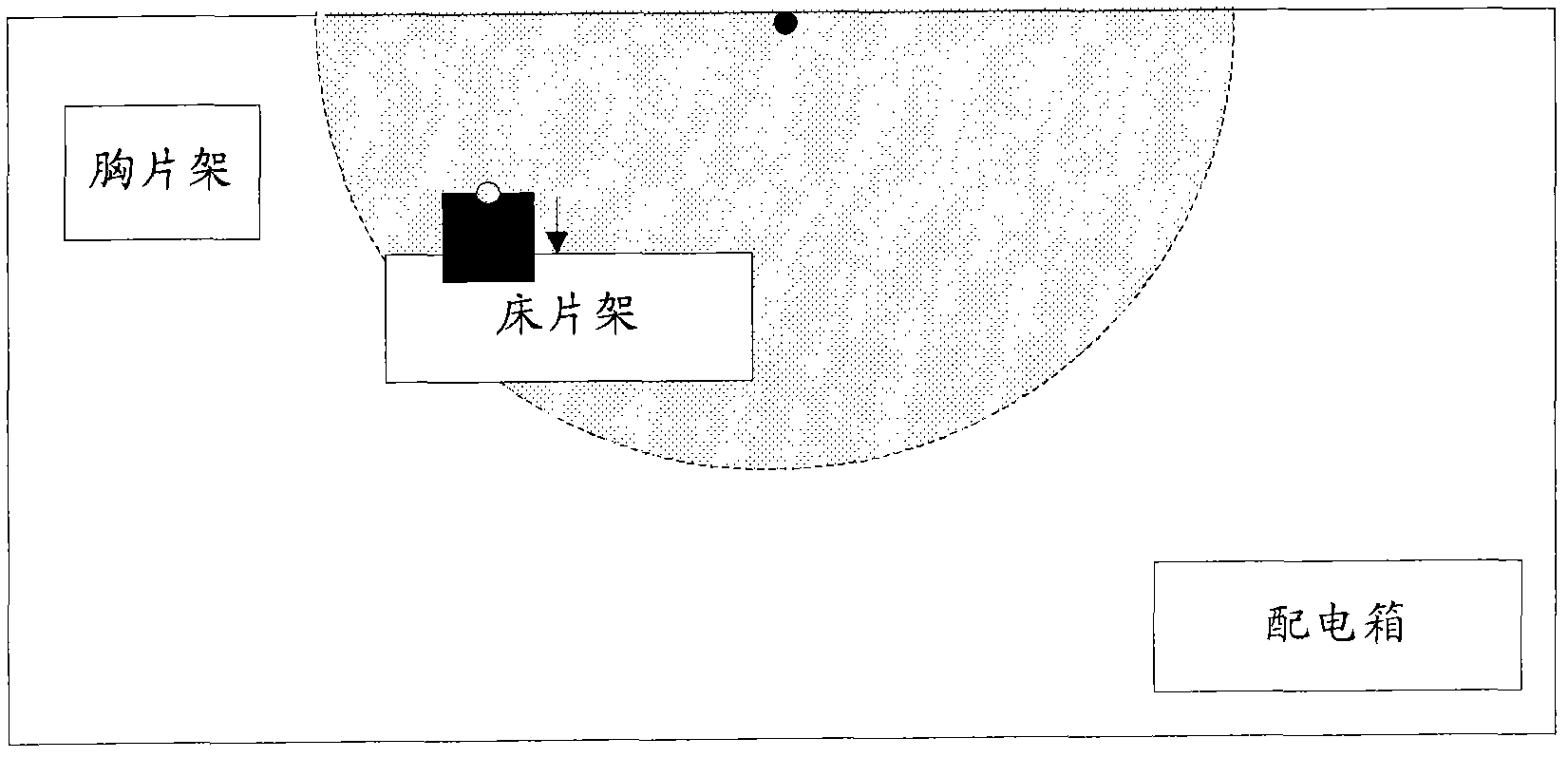 System of wireless detector in medical system and method thereof