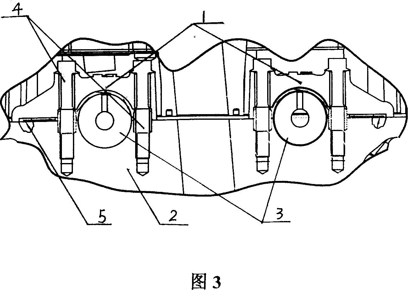 Engine cam shaft cover with oil sump