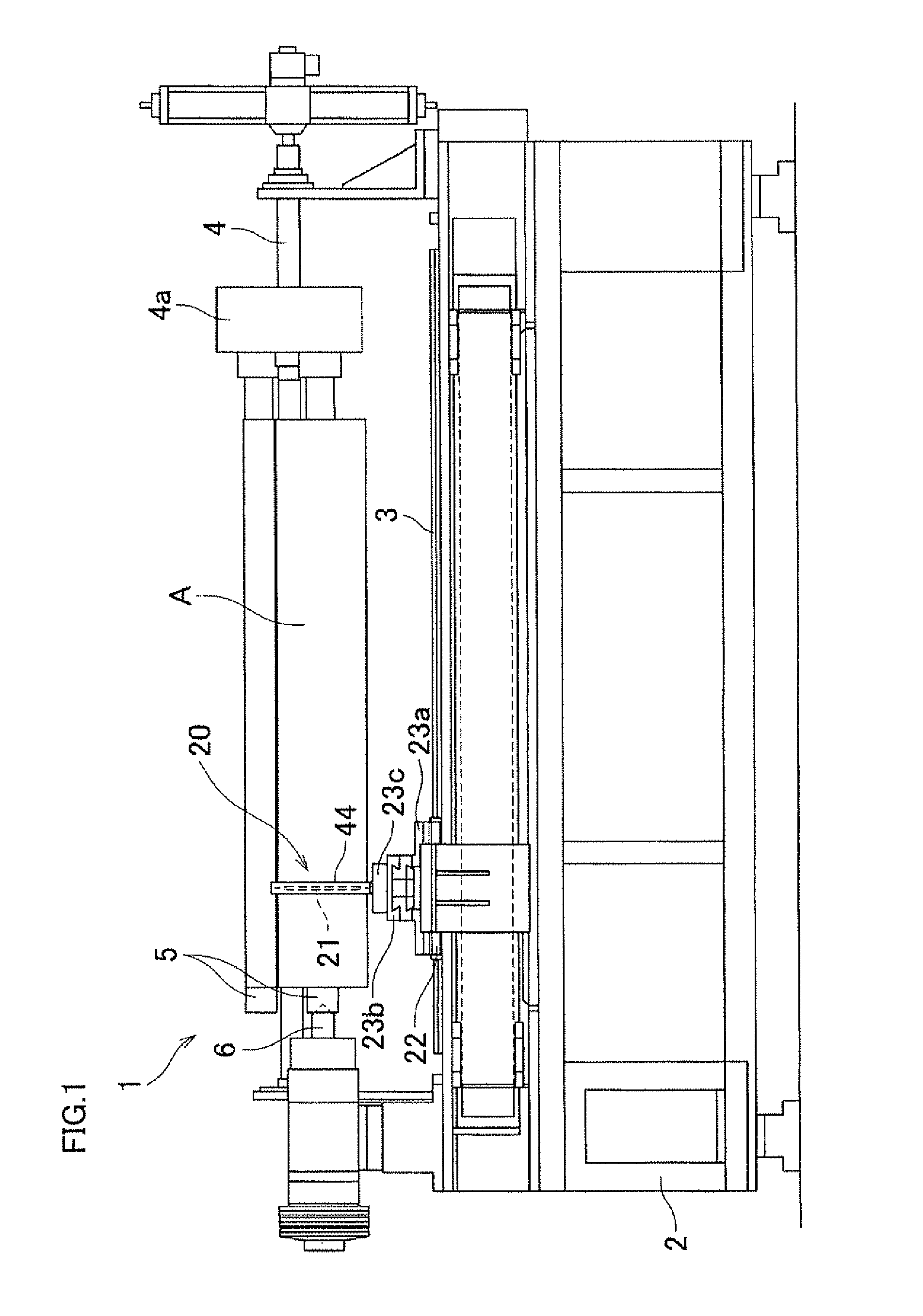 Cutting apparatus for adhesive tape rolls