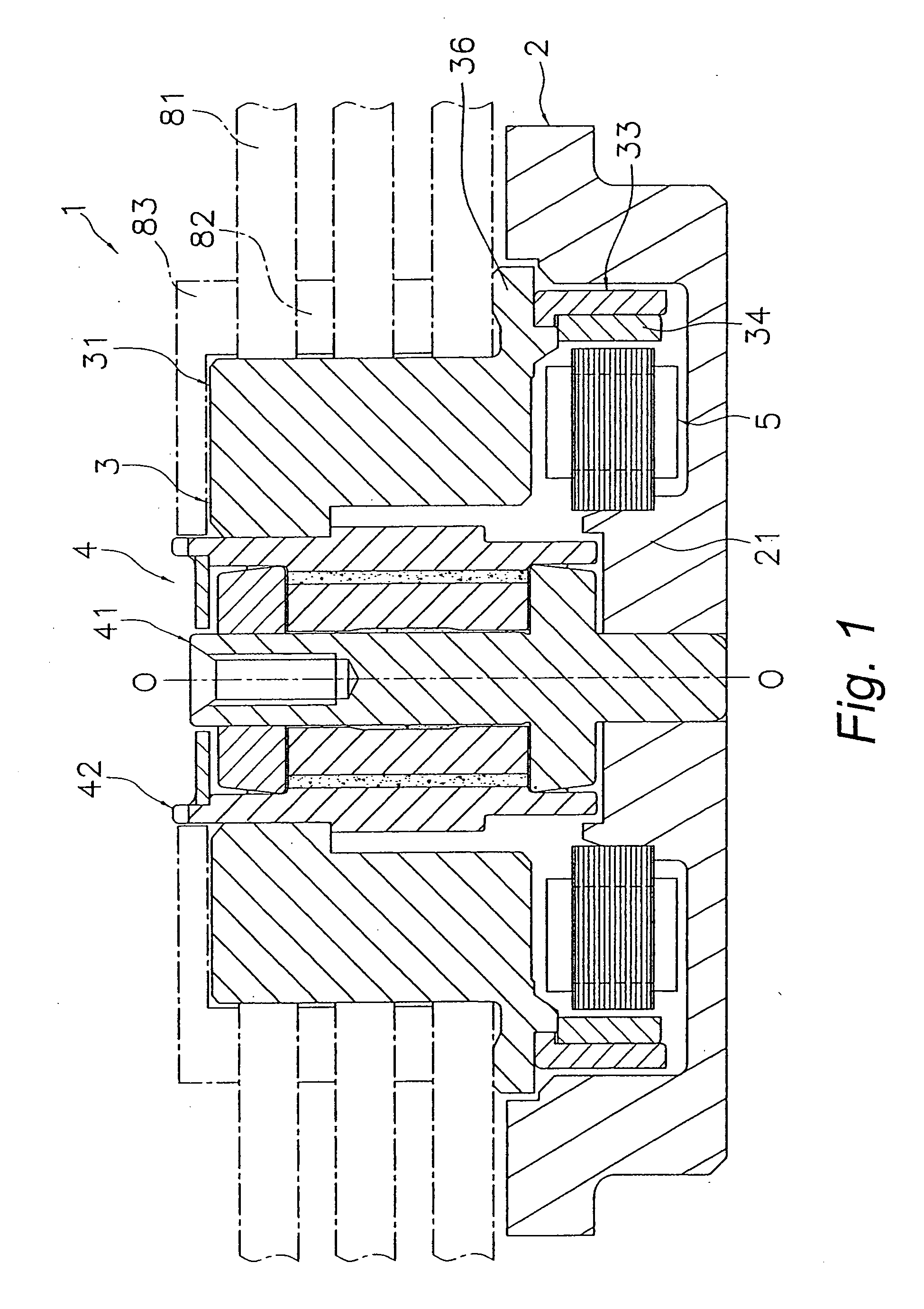 Hydrodynamic bearing device, motor, recording disc driving apparatus and assembly jig