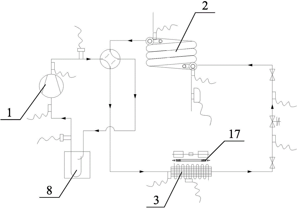 Water-cooling air-conditioner system for ships and control method thereof