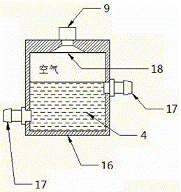 Hydraulic leveling measurement system and measurement method thereof