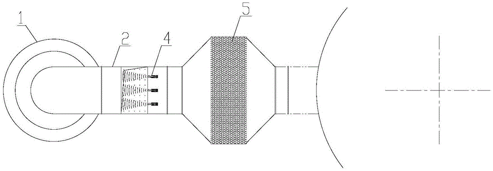 Wet method dedusting device