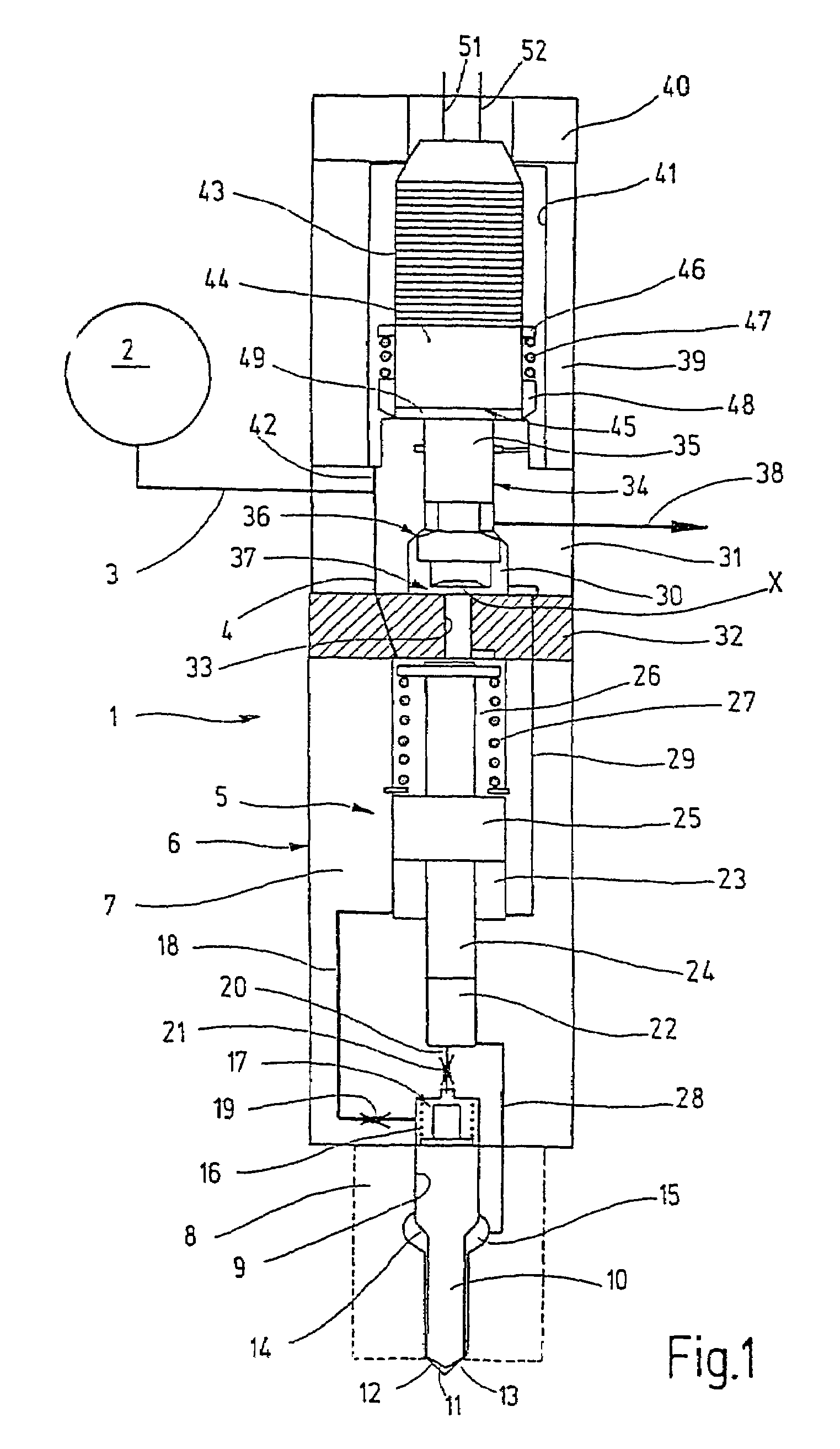 Common rail injector