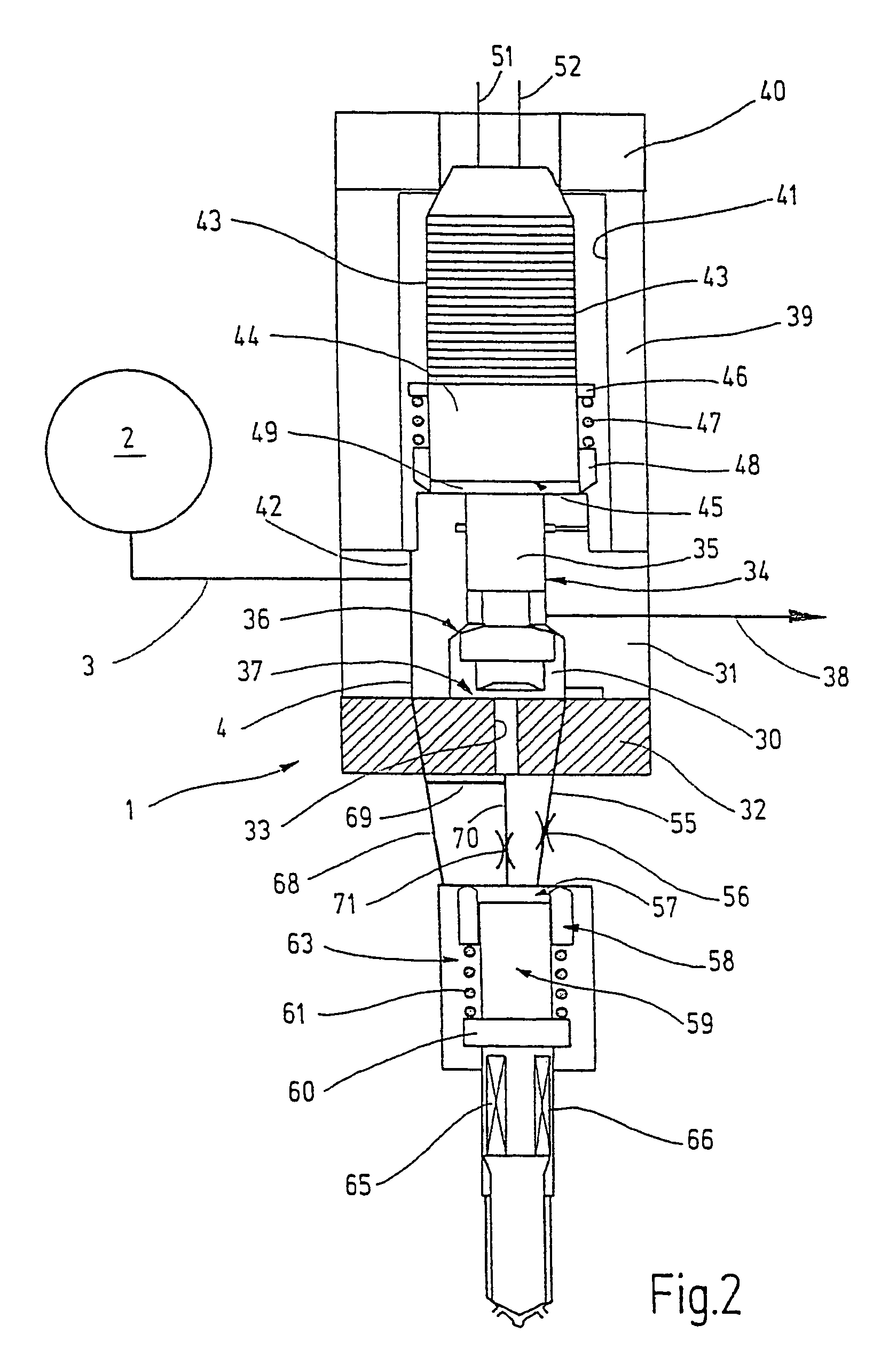 Common rail injector