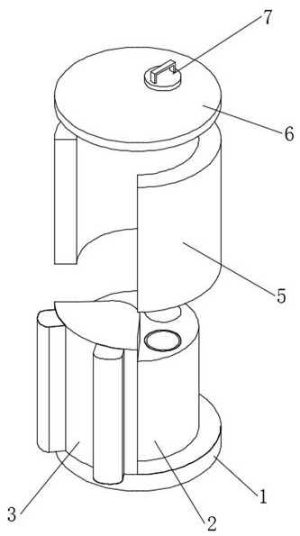 Temperature balance sample storage tank for biological experiment