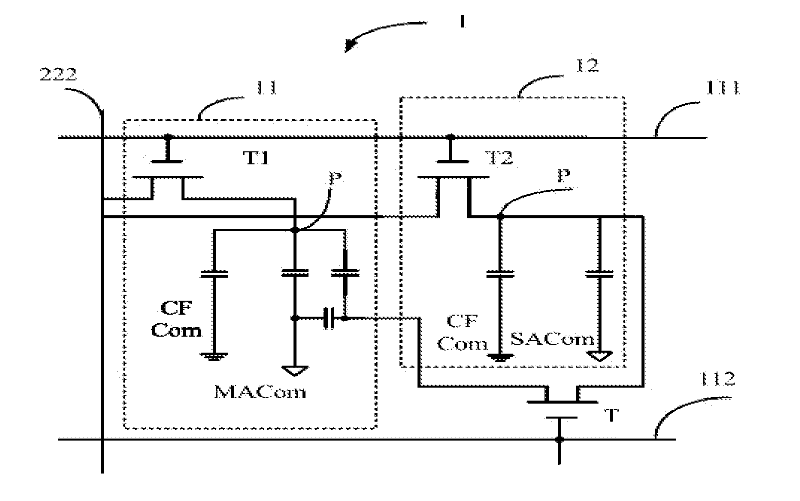 Liquid crystal array substrate, electronic device, and method for testing liquid crystal array substrate