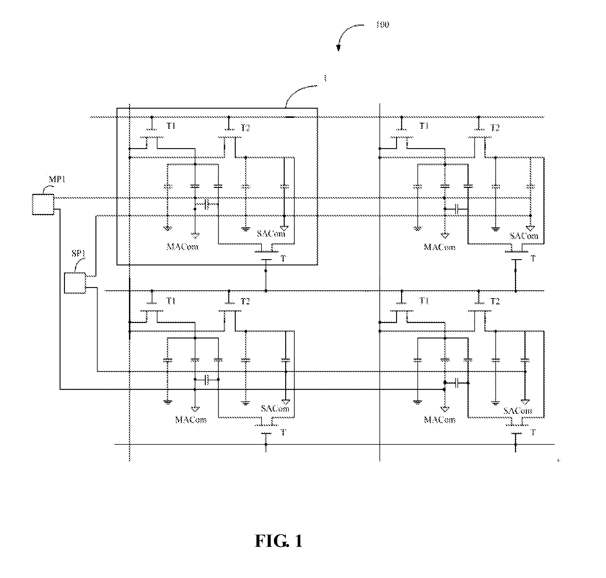 Liquid crystal array substrate, electronic device, and method for testing liquid crystal array substrate