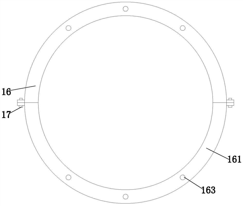 High-pressure water storage tank